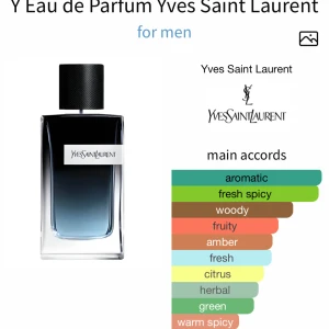 Parfymsplitt ysl y  - 2ml. Etikett handskriven. 