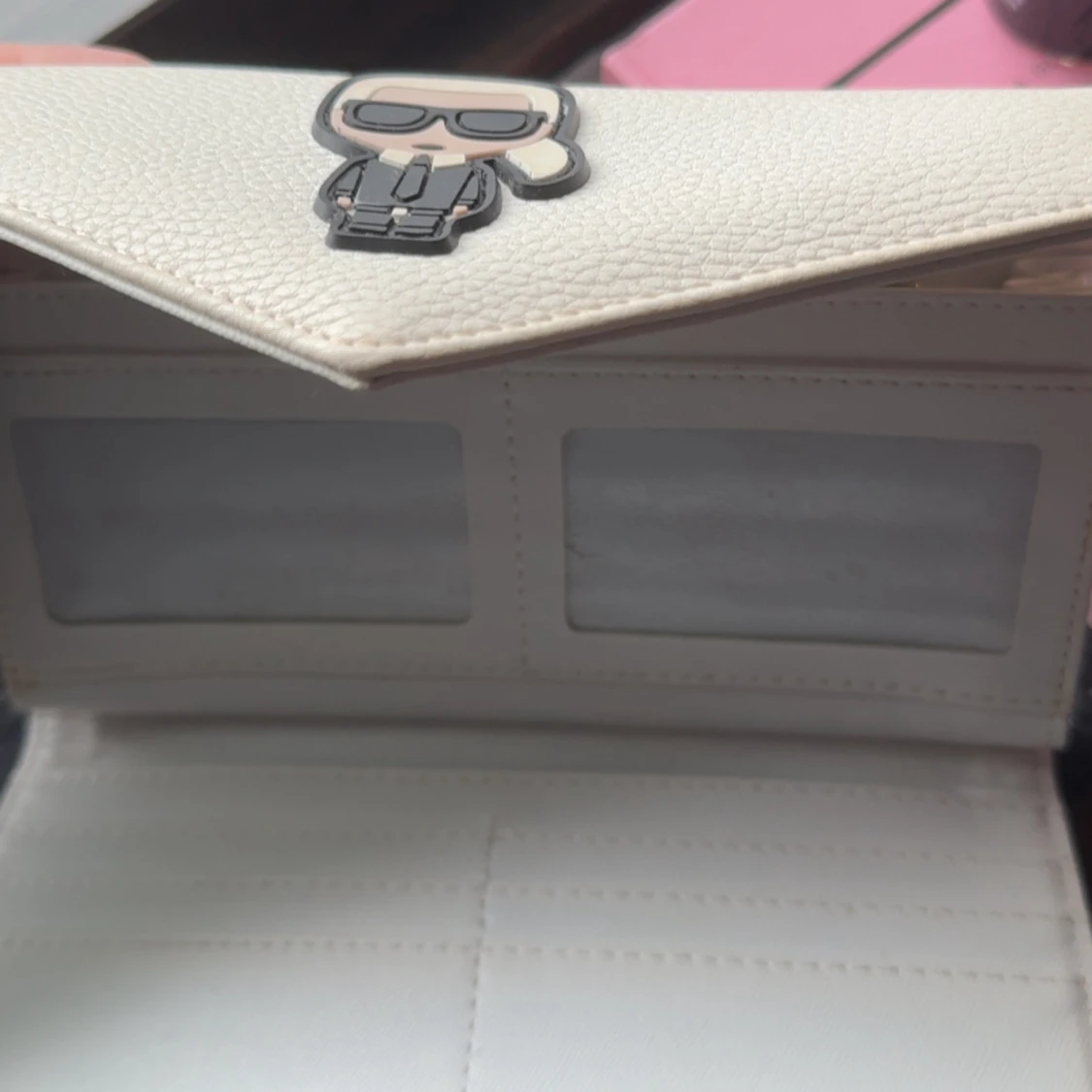 Vit plånbok ”Karl Lagerfeld” - 2