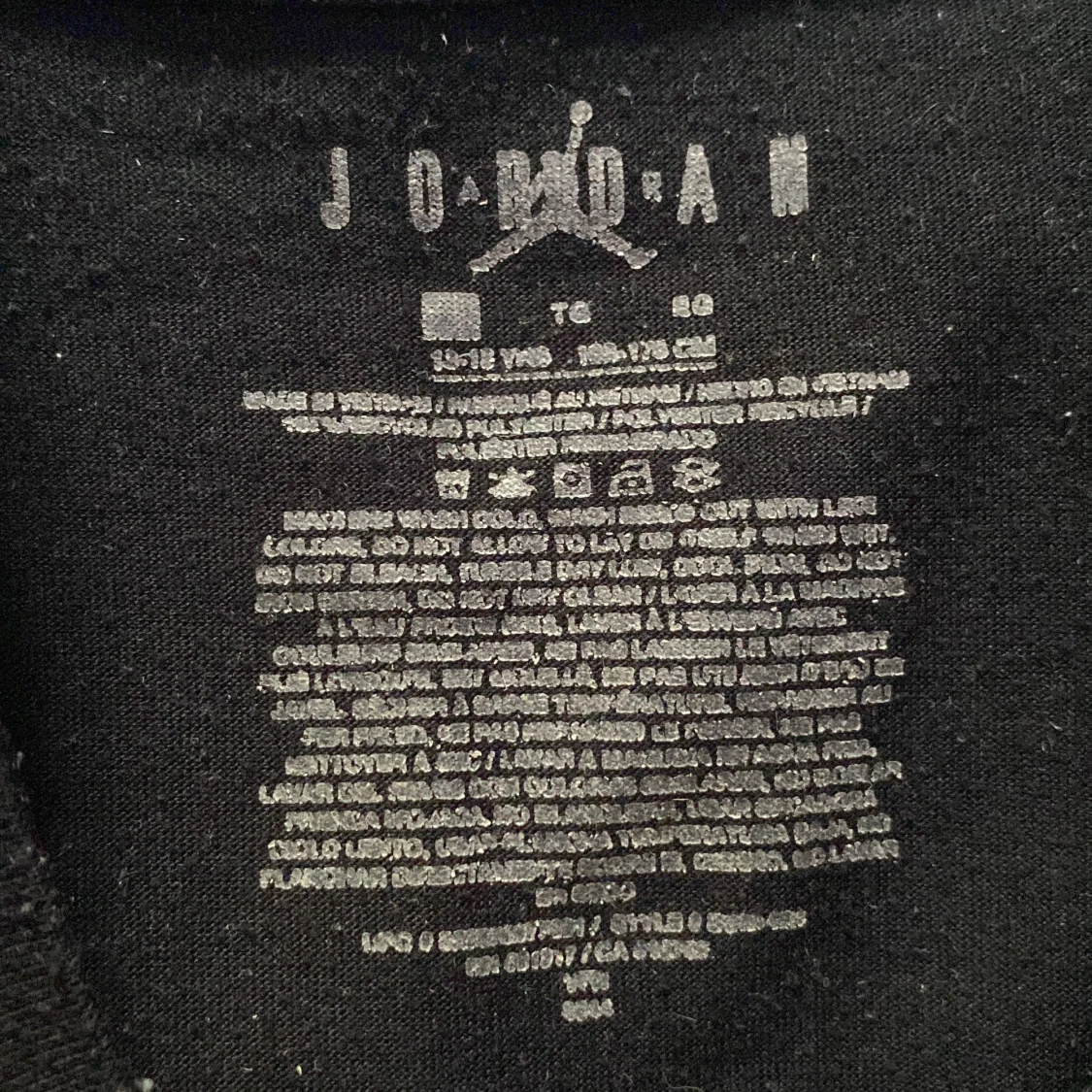 Svart Air Jordan T-shirt - 1