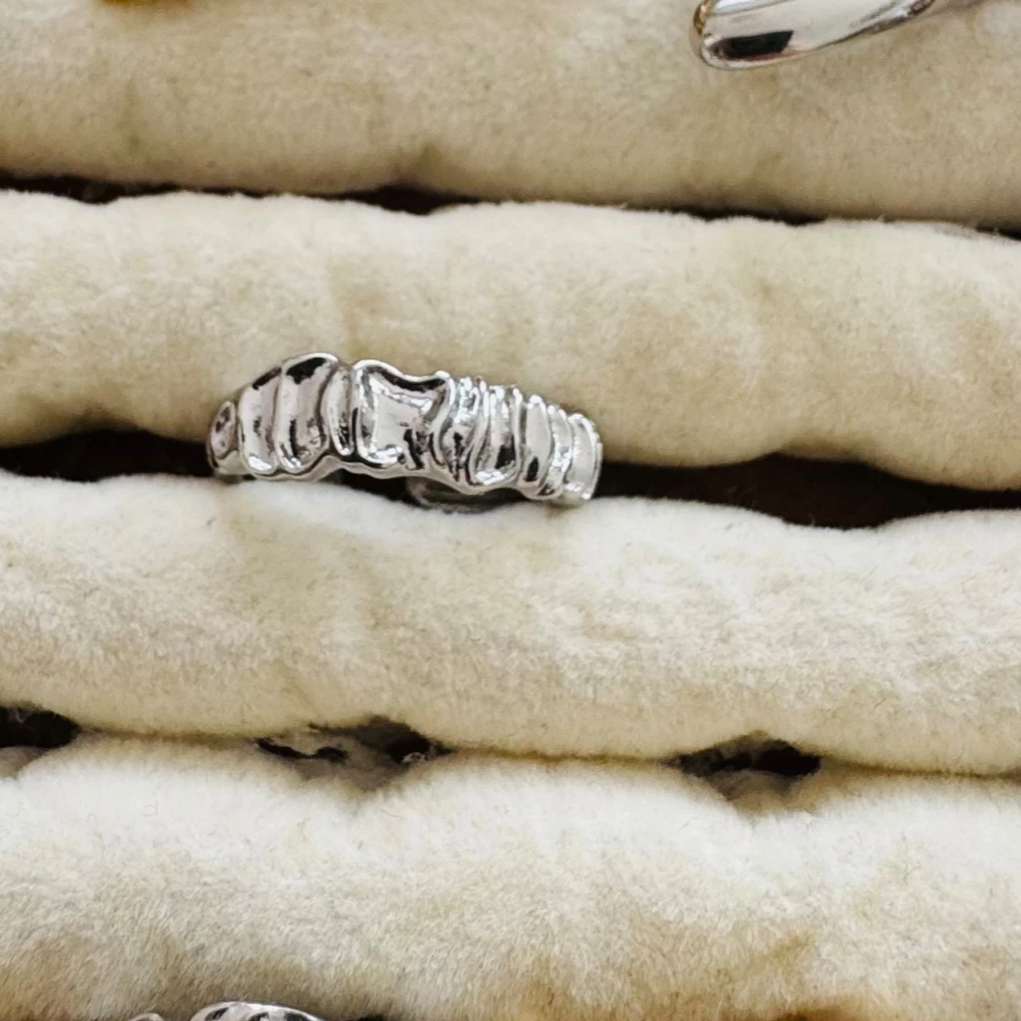 Rostfritt stål ring