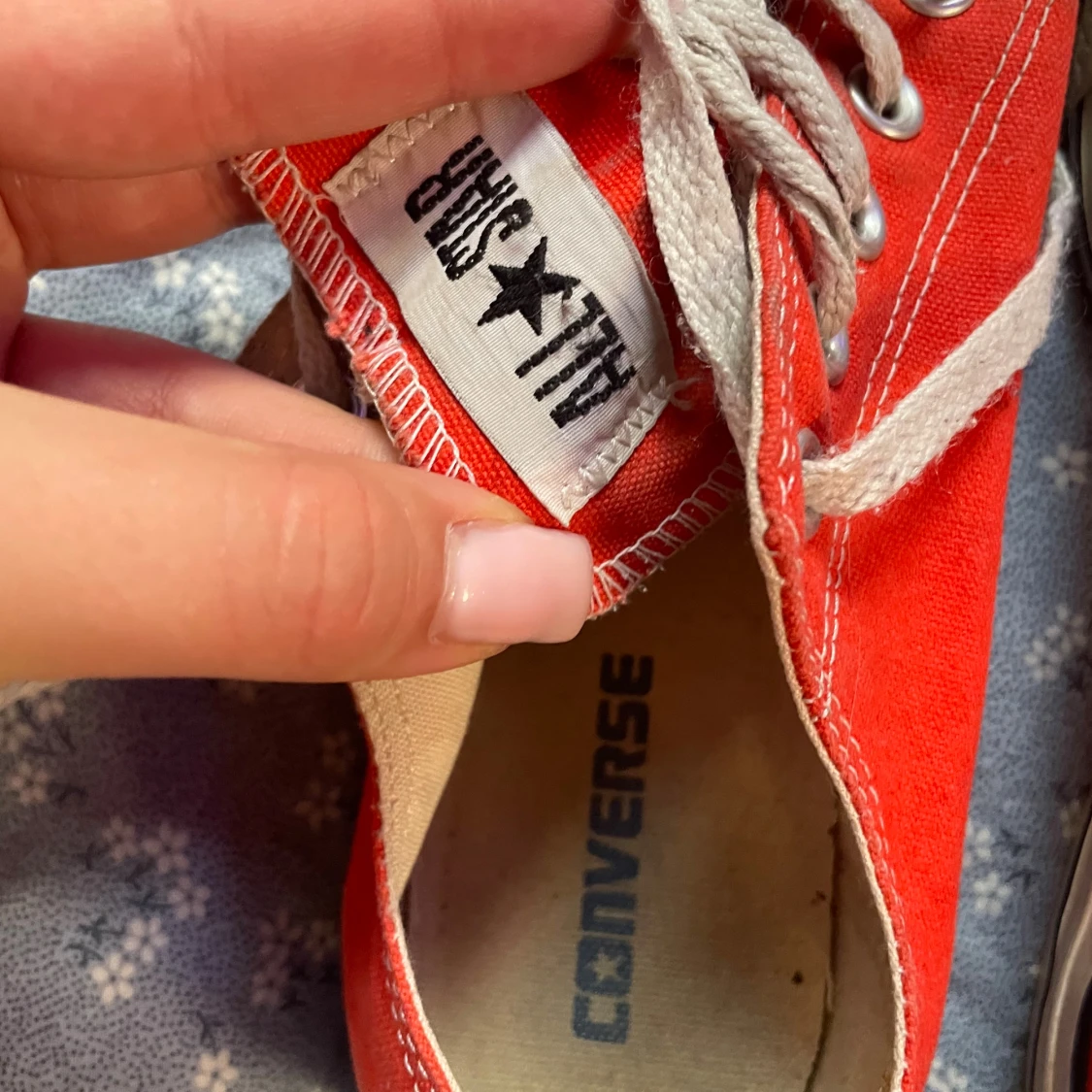 Röda Converse All Star sneakers - 1