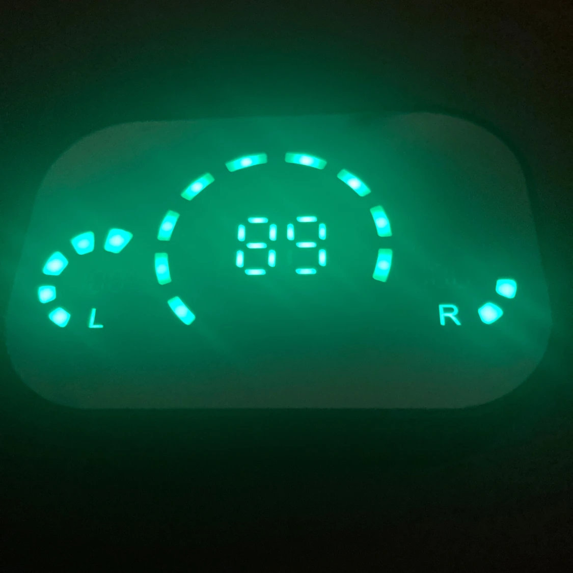 Trådlösa hörlurar med LED-display och laddningsetui - 3