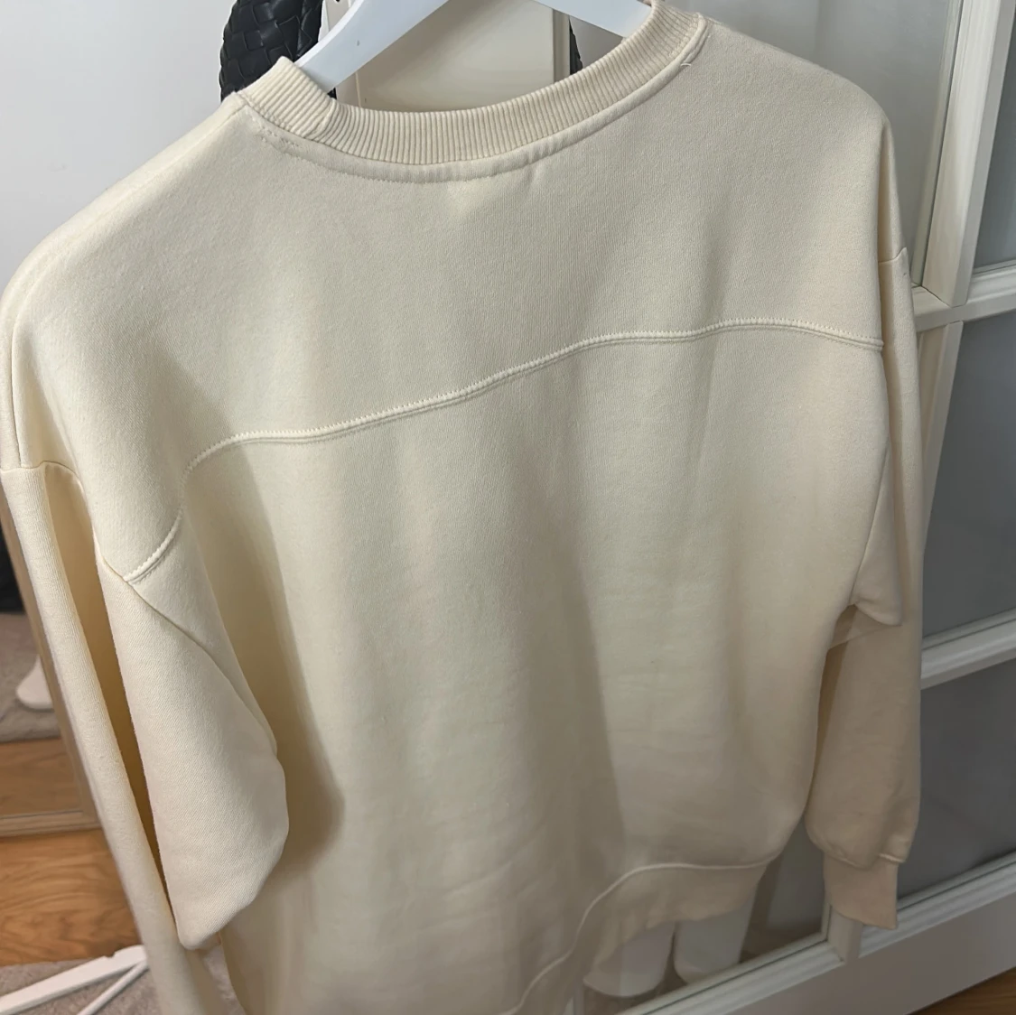 Beige sweatshirt i bomull - 2