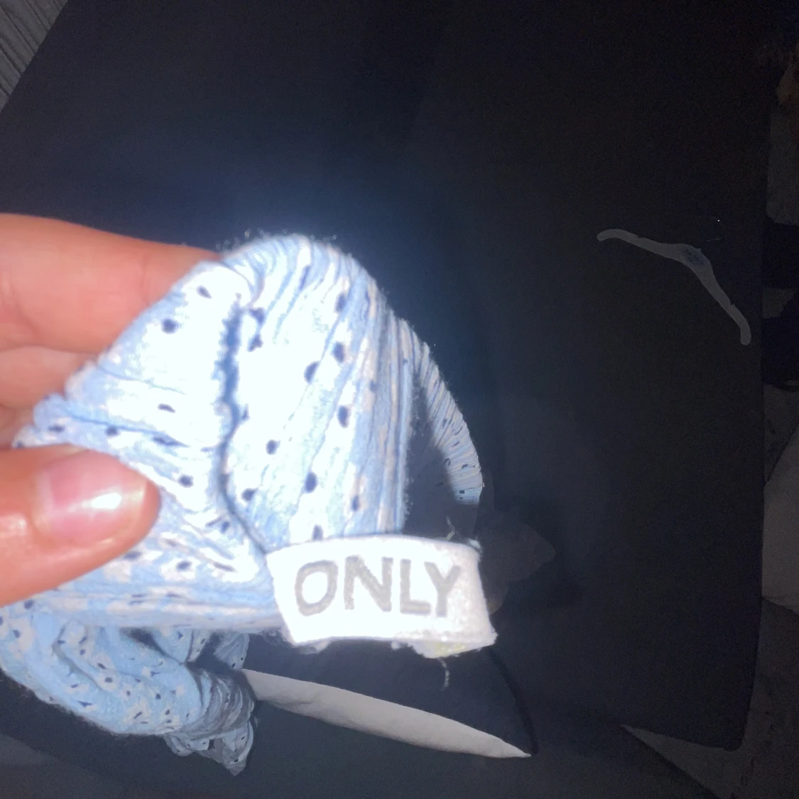 Ljusblå volangkjol från ONLY - 1