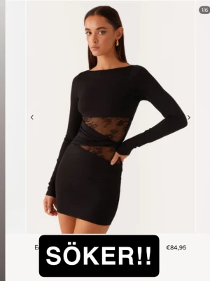 SÖKER!!  - Söker denna klänningen i EU 32/EU 34 från peppermayo!! Om ni har denna hör av er till mig snälla, akut🥹💕💕