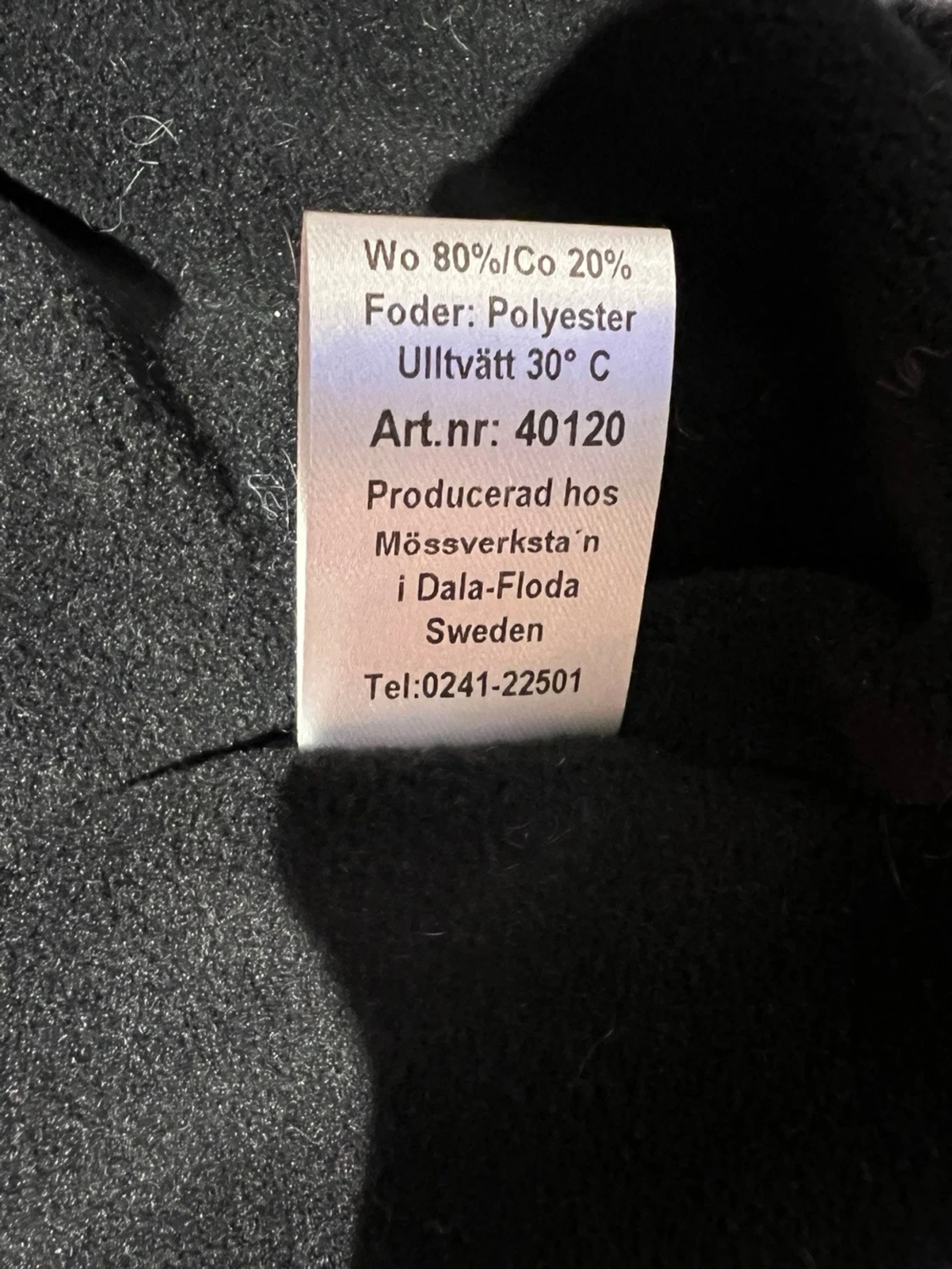 Fleecefodrad ullmössa  - 3