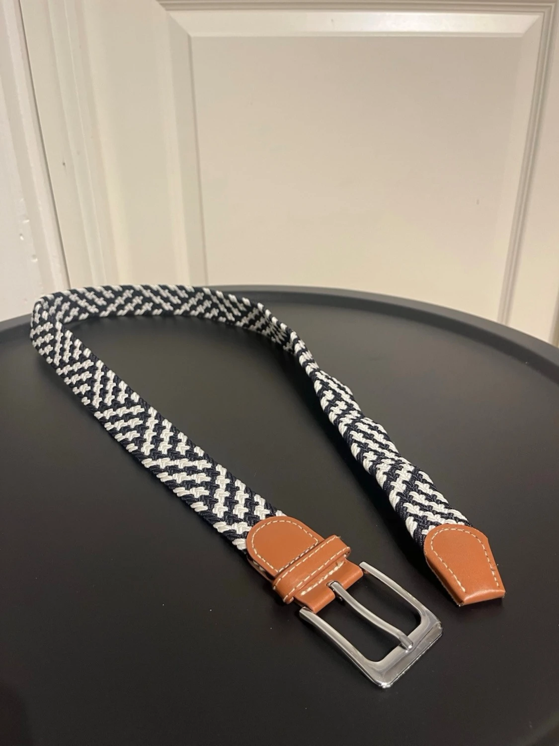 Flätat bälte 105 cm  - 1