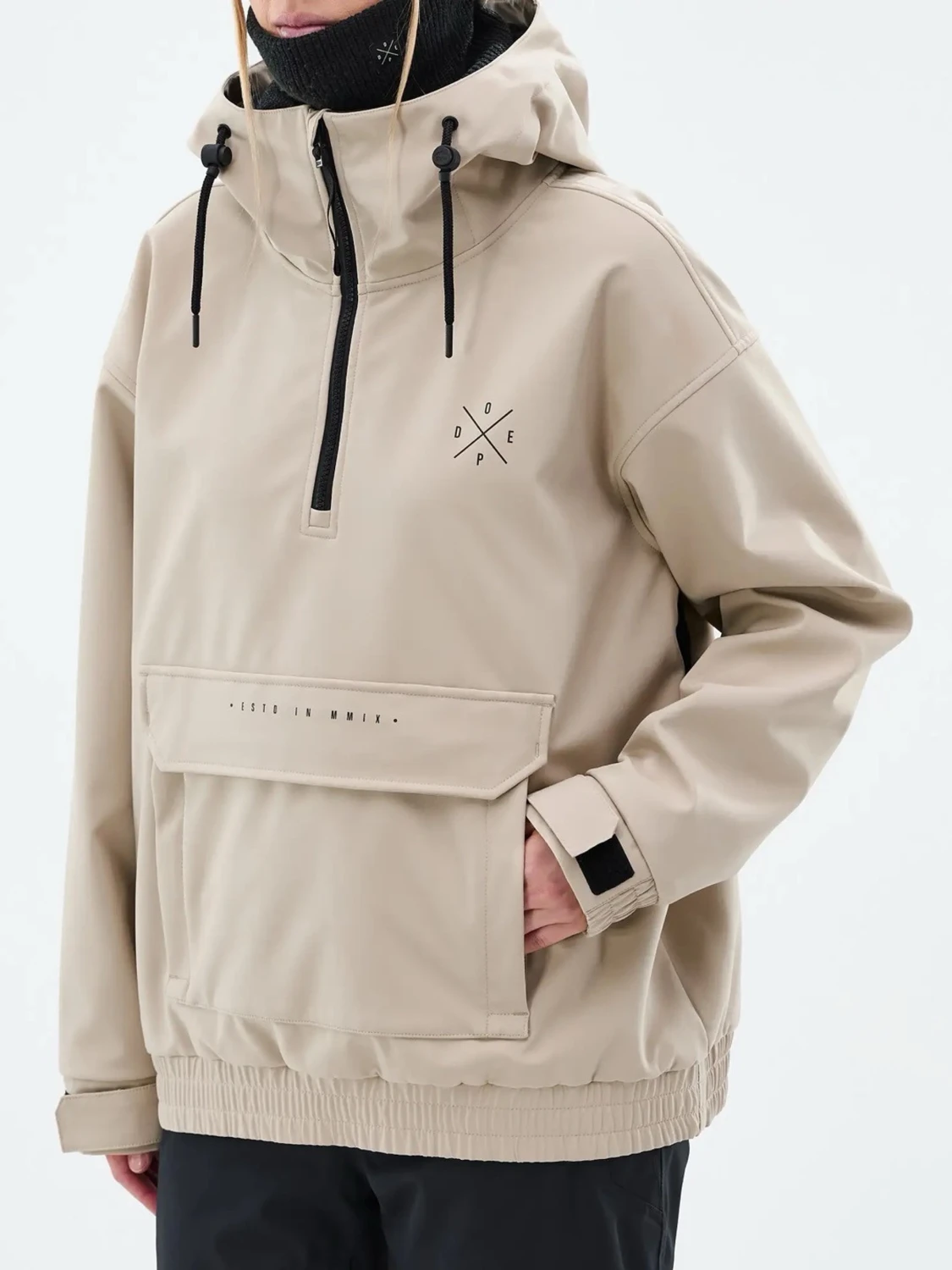 Beige skid / snowboardjacka från Dope - 2