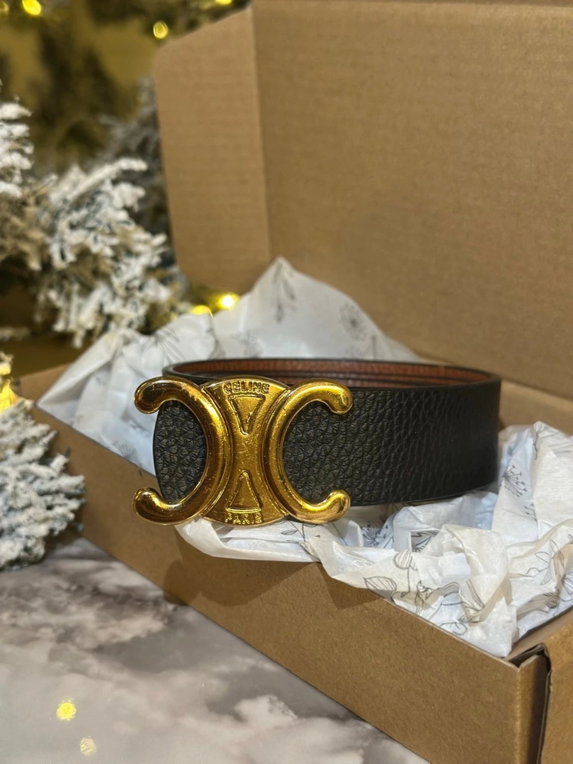 Svart skinnväst från Celine - 1