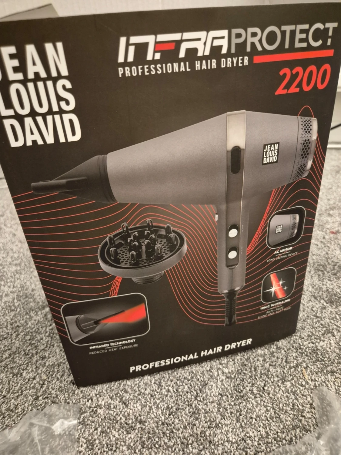 Jean Louis David InfraProtect 2200 Professional Hair Dryer - 3