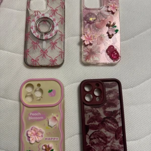 4 iPhone 15 PRO skal/max - 1 för 40 alla för 130