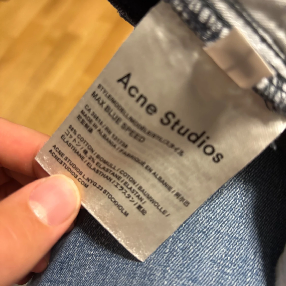  Acne Studios slim fit jeans  - 2