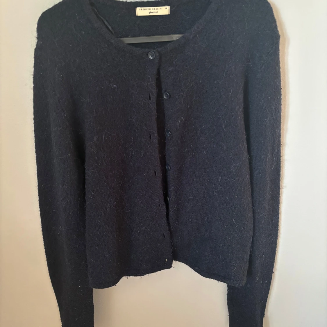 Mörkblå kofta från Gina Tricot - 1