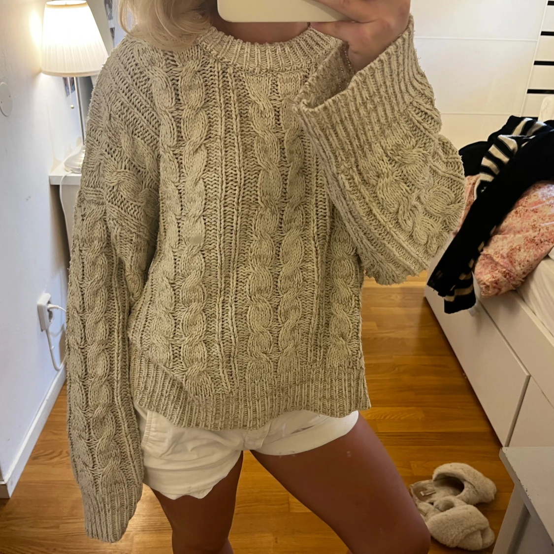 stickad tröja - 1
