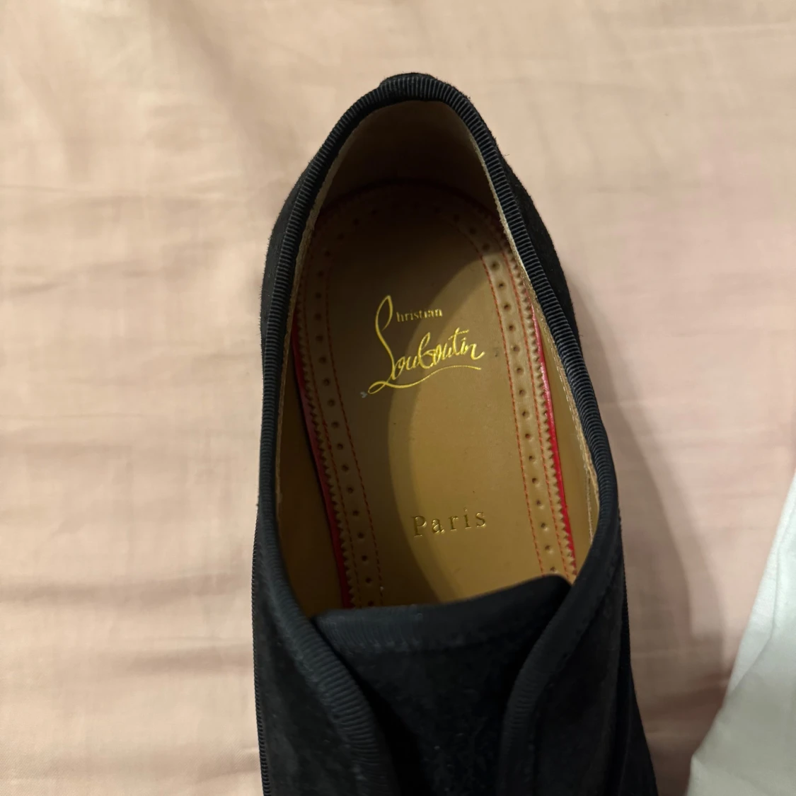 Svarta mockaskor från Christian Louboutin - 1