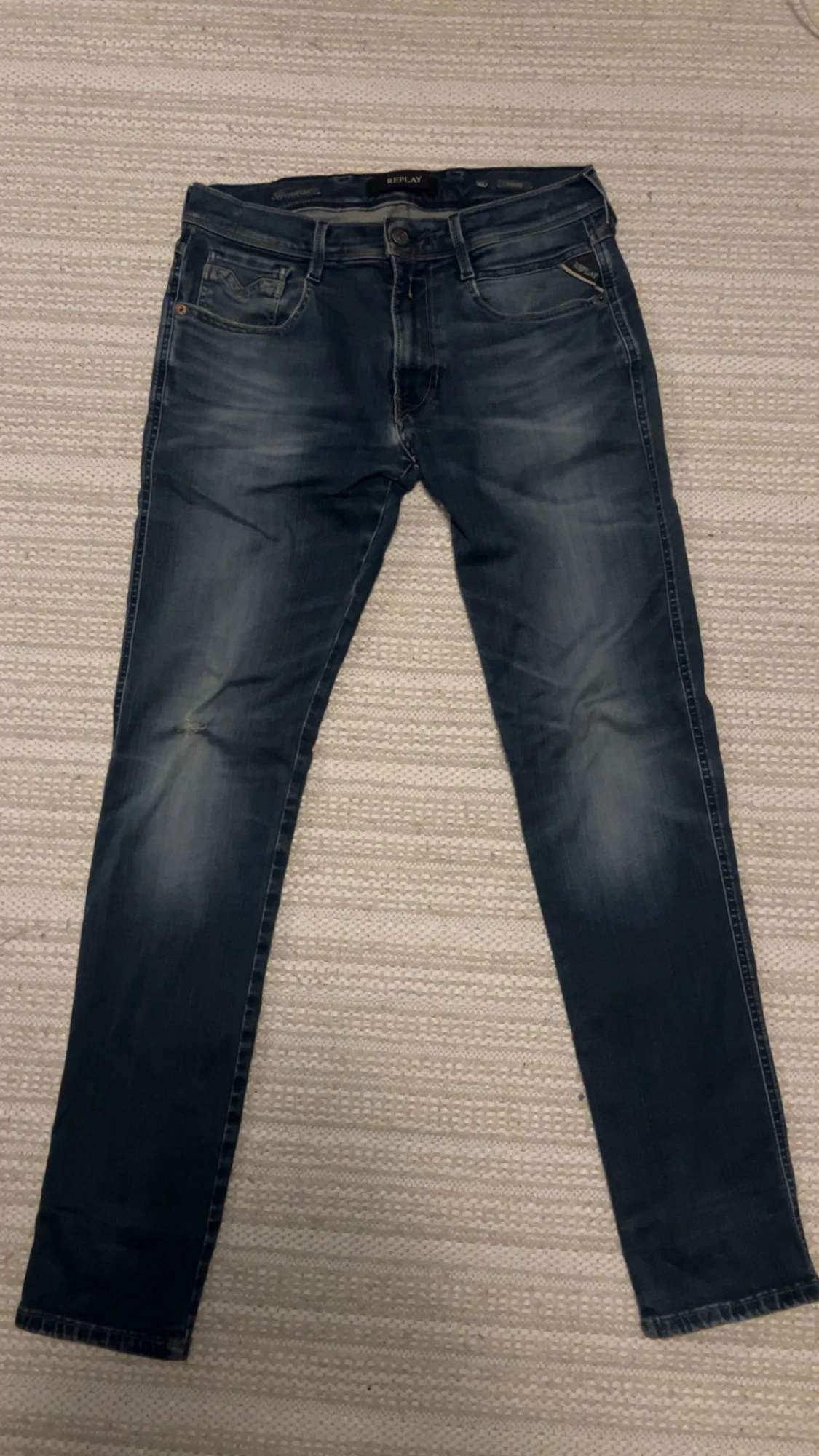 Replay Anbass jeans blå slim fit - 2