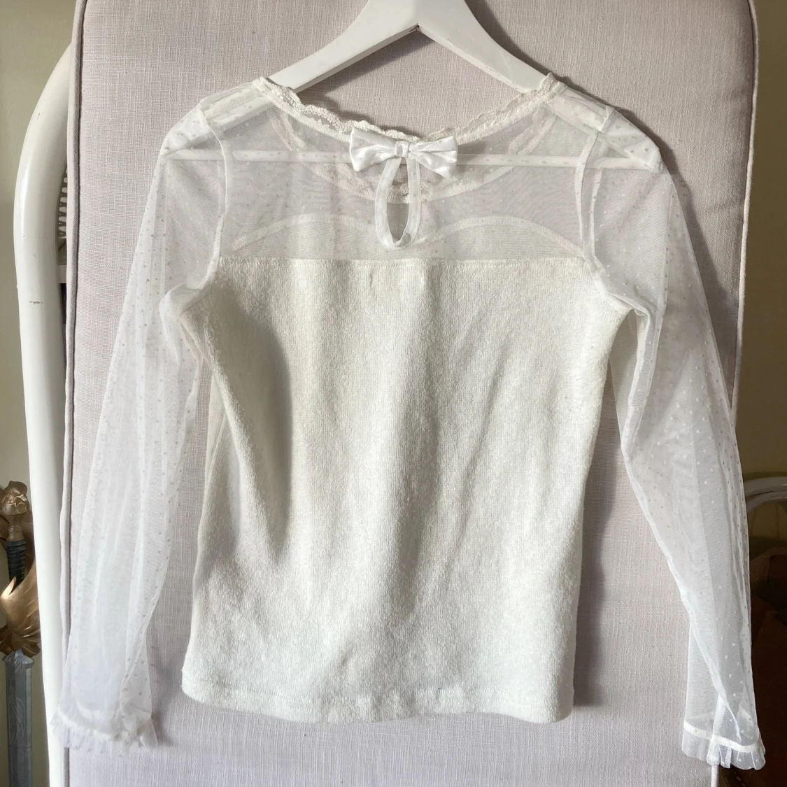 Vit spetsblus från Liz Lisa - 1
