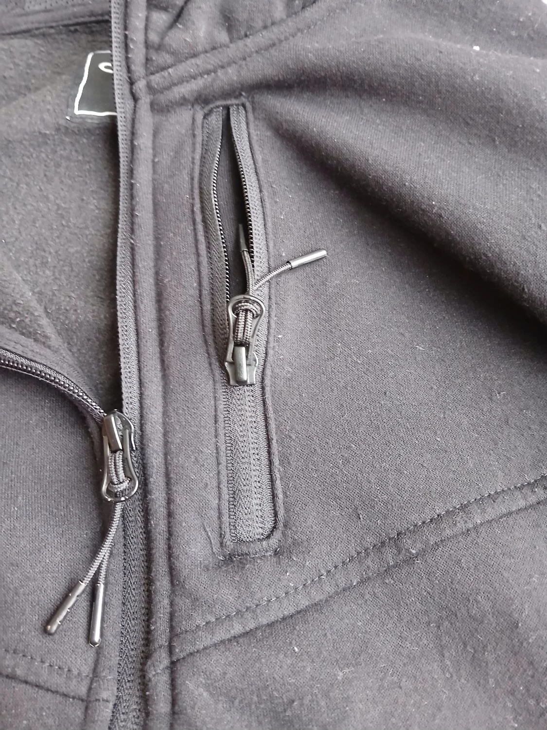 Svart hoodiejacka från Chapter M - 1