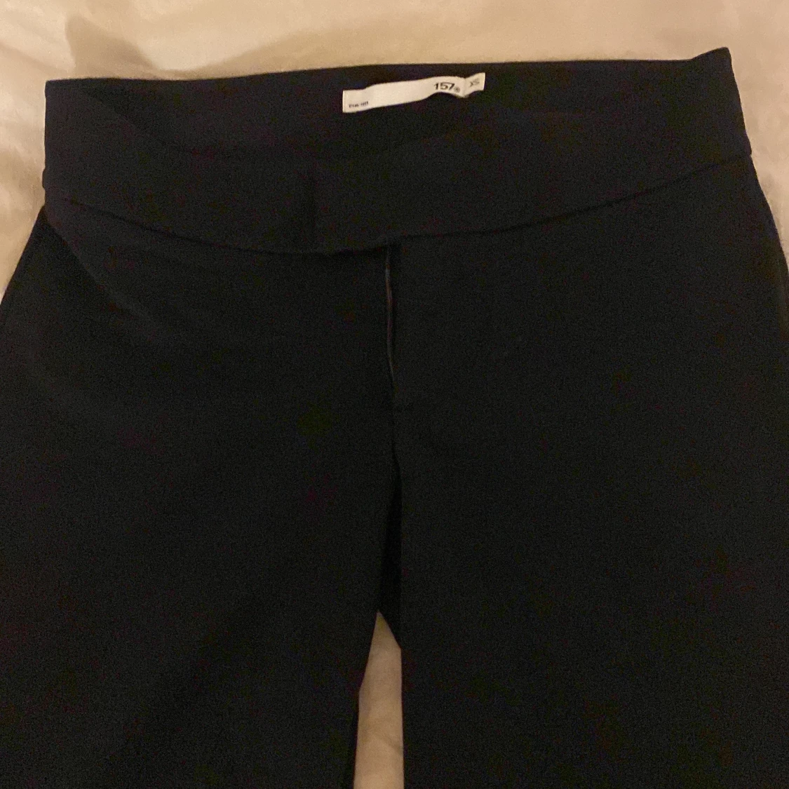 Svarta bootcut kostymbyxor från 157 XS - 1