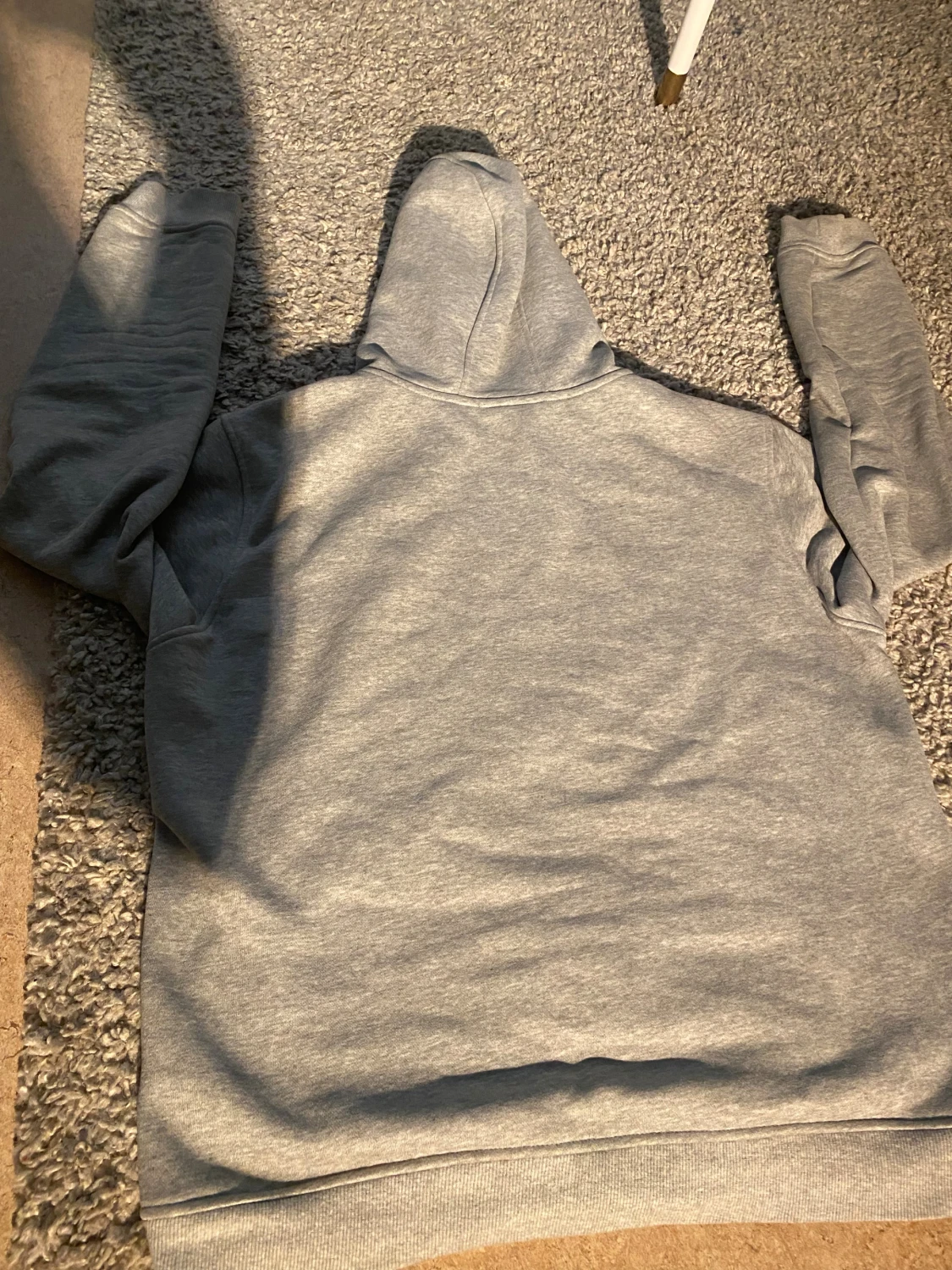 Grå hoodiejacka från Burberry L/XL - 3