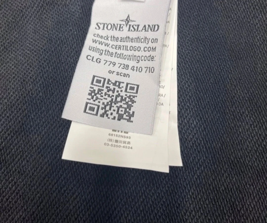 Svart hoodie från Stone Island - 6