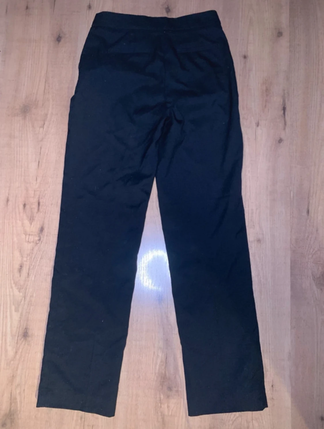 Svarta raka kostymbyxor - 2