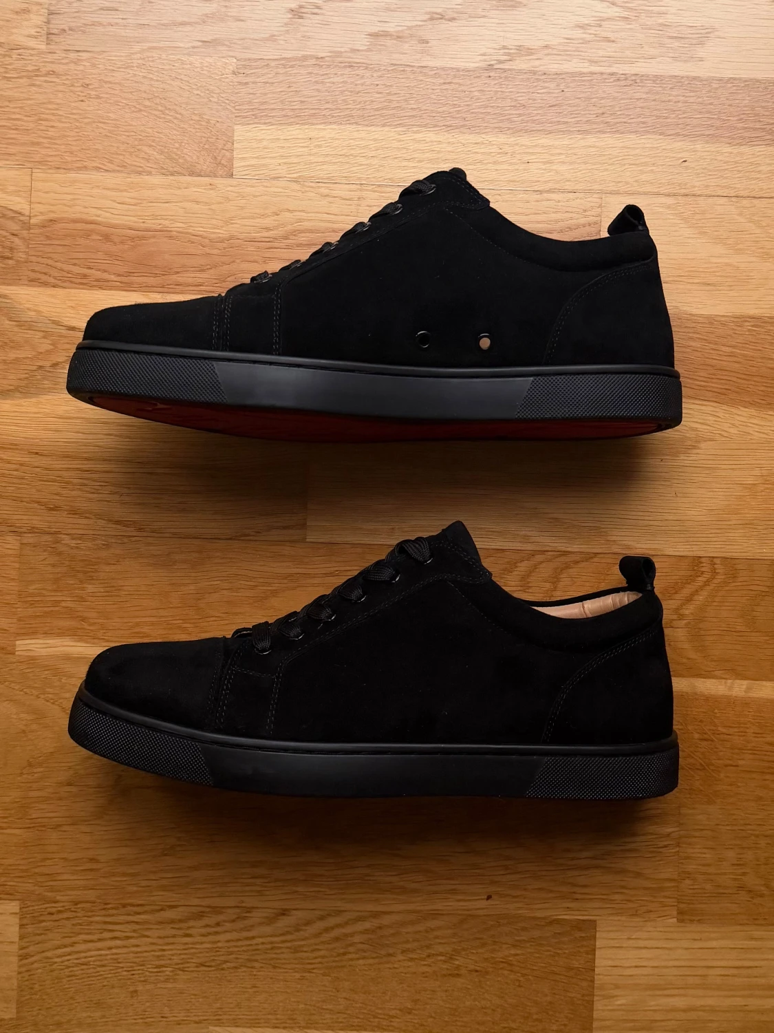 Christian Louboutin svarta utan spikar - 1