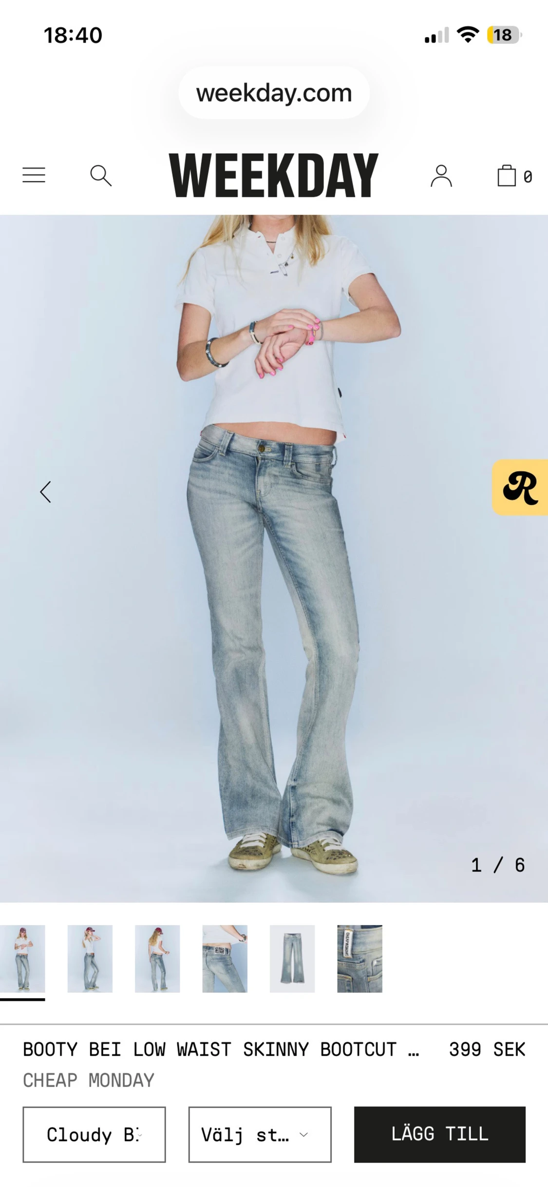 Cheap monday jeans - 1