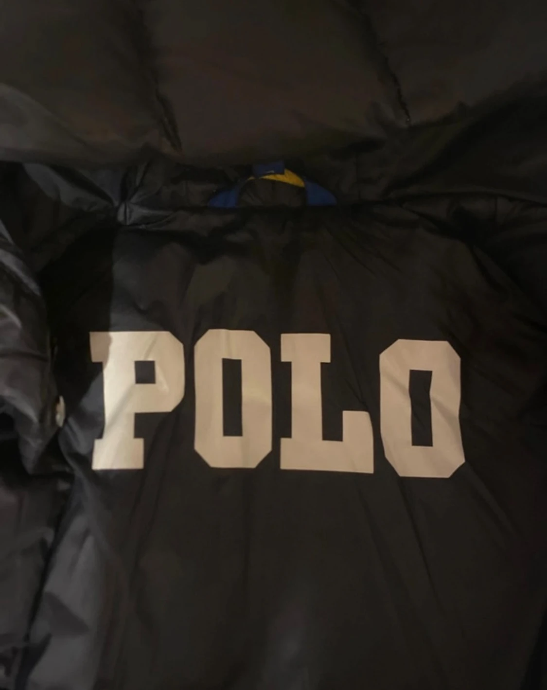 Svart lång dunjacka Polo Ralph Lauren - 1