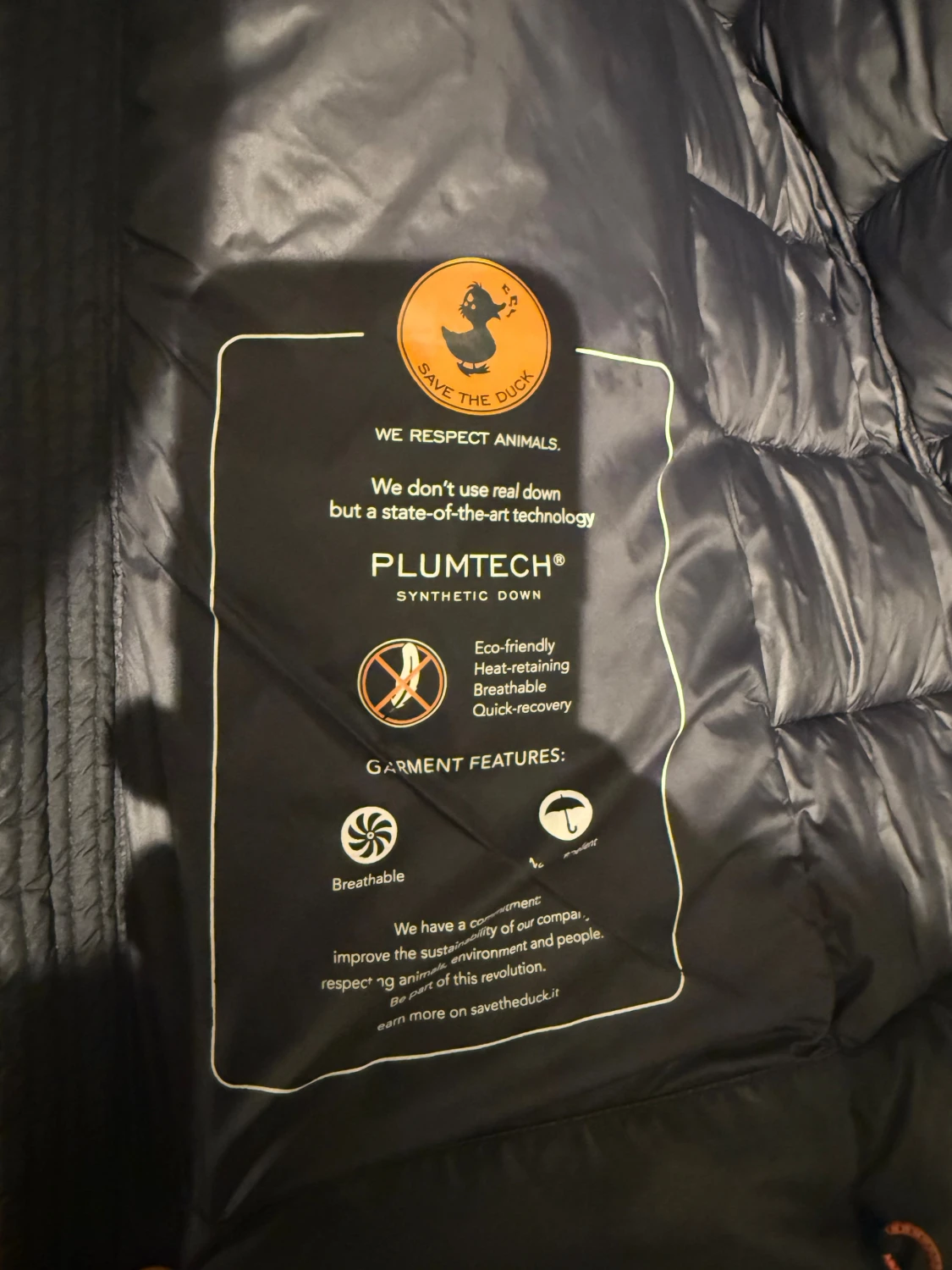 Svart pufferjacka från Save The Duck - 3