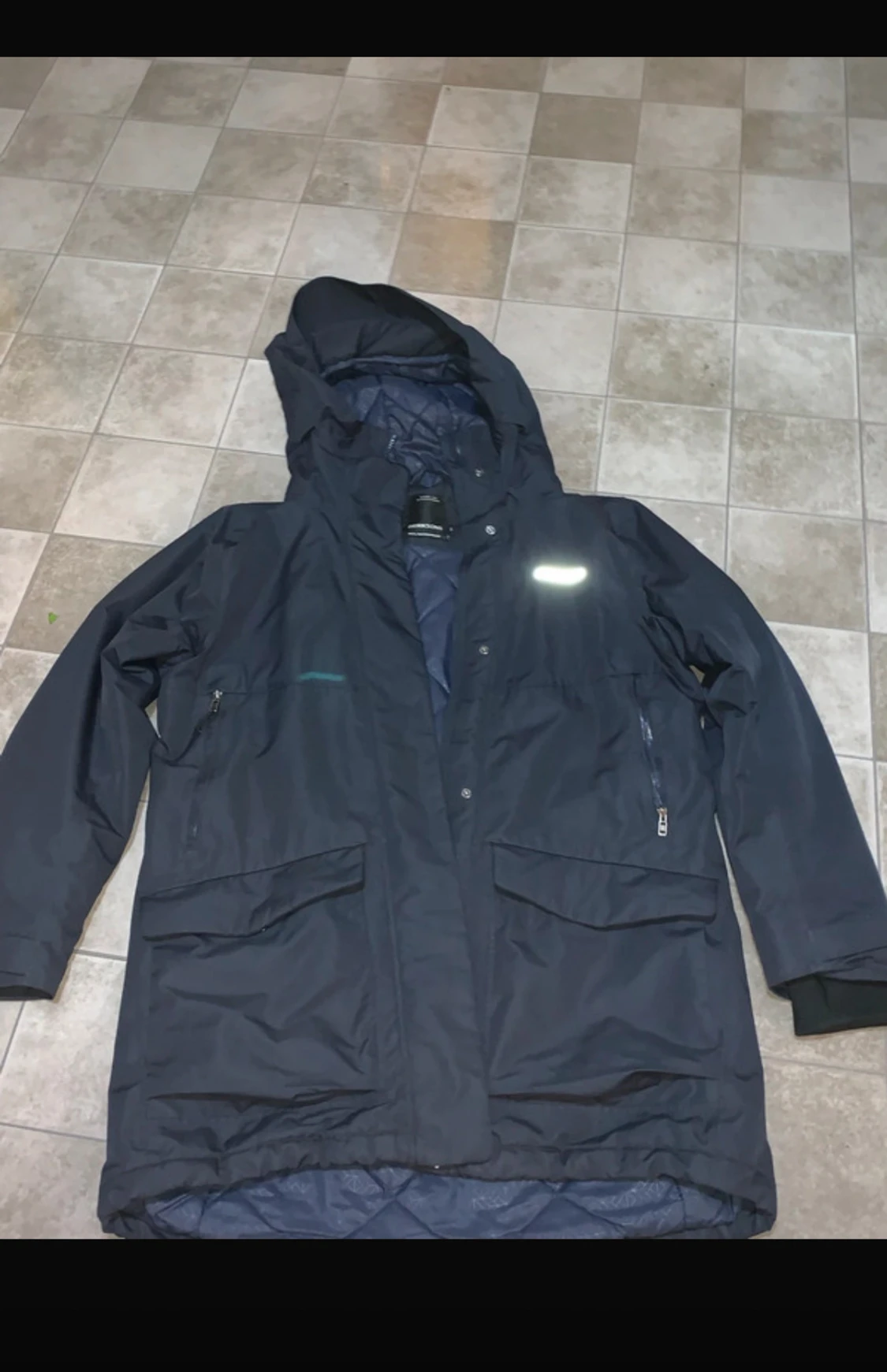 Mörkblå parkajacka från Didriksons - 5