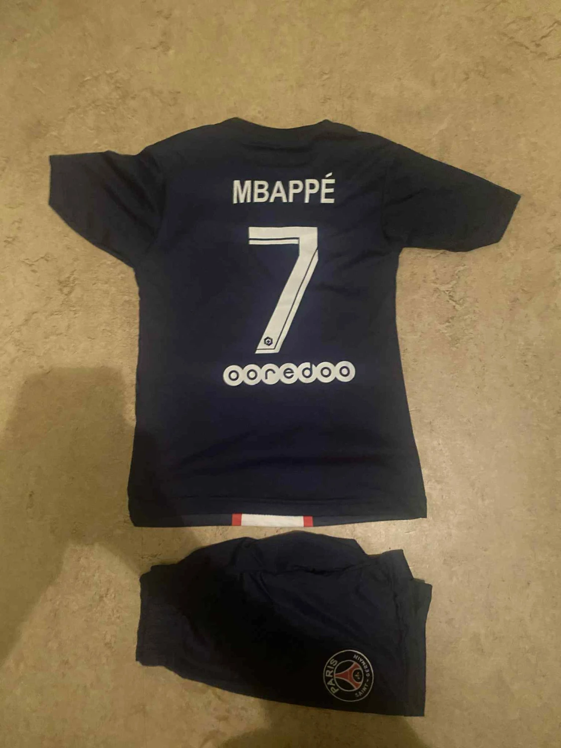 PSG Mbappé matchtröja Nike blå - 1