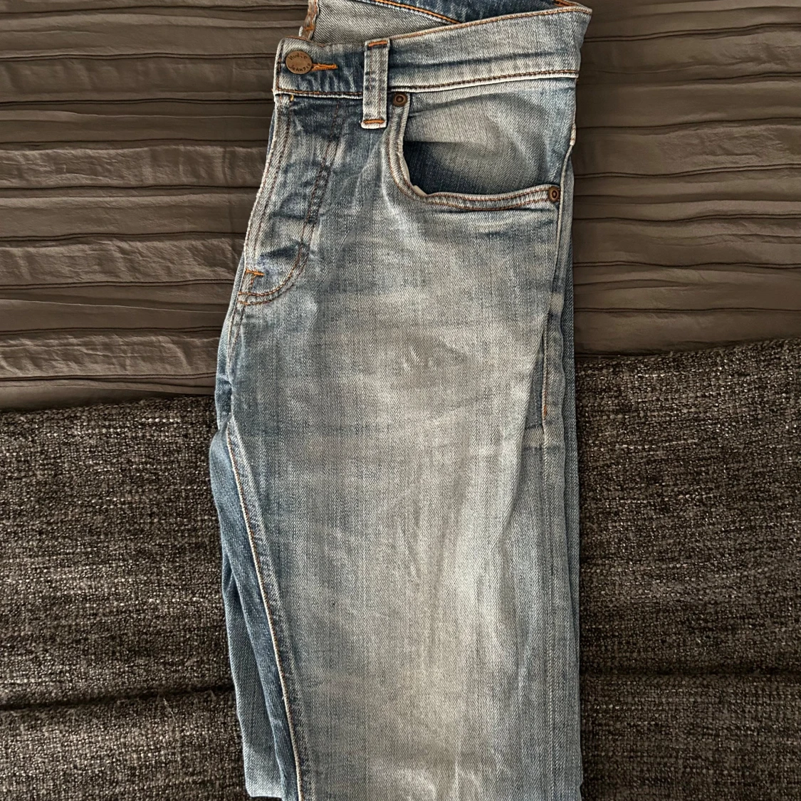 Ljusblå Nudie Grim Tims - 90