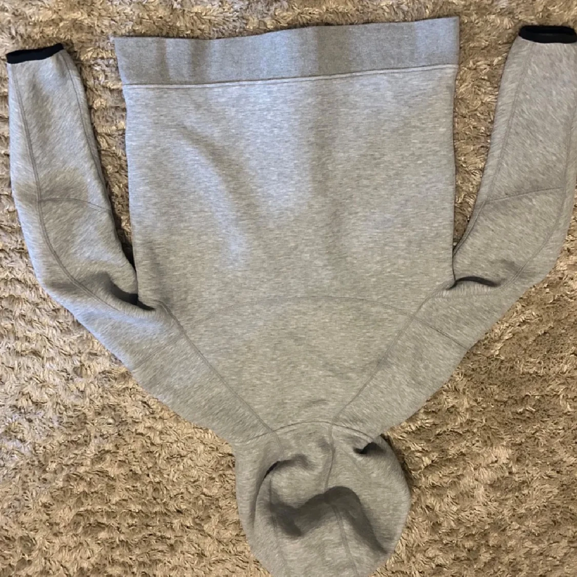 Grå hoodie från Nike XL - 1