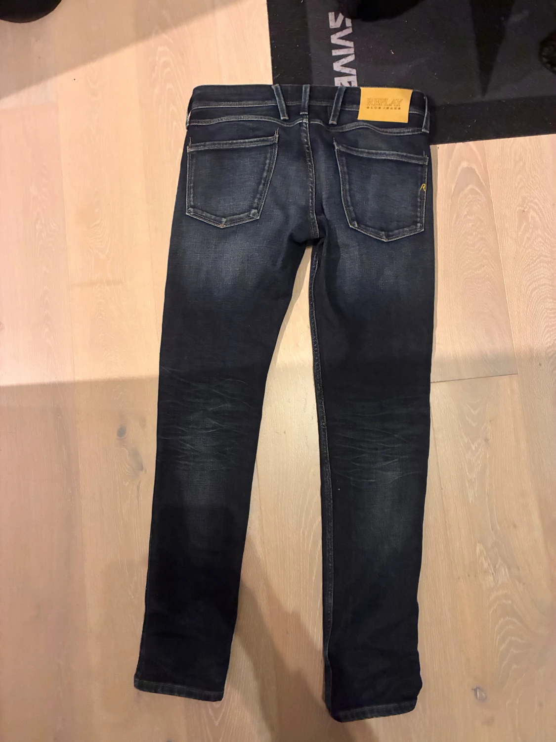 Replay Anbass mörkblå jeans - 1