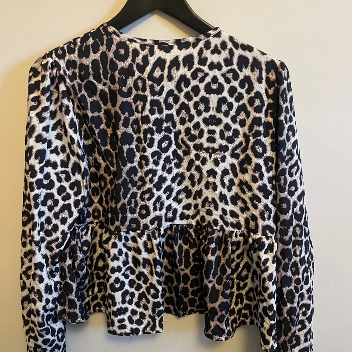 leopardmönstrad blus - 1