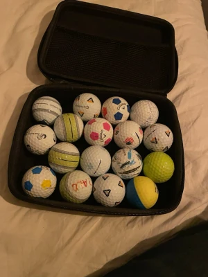 62 st golfbollar - Olika bollar 62 st