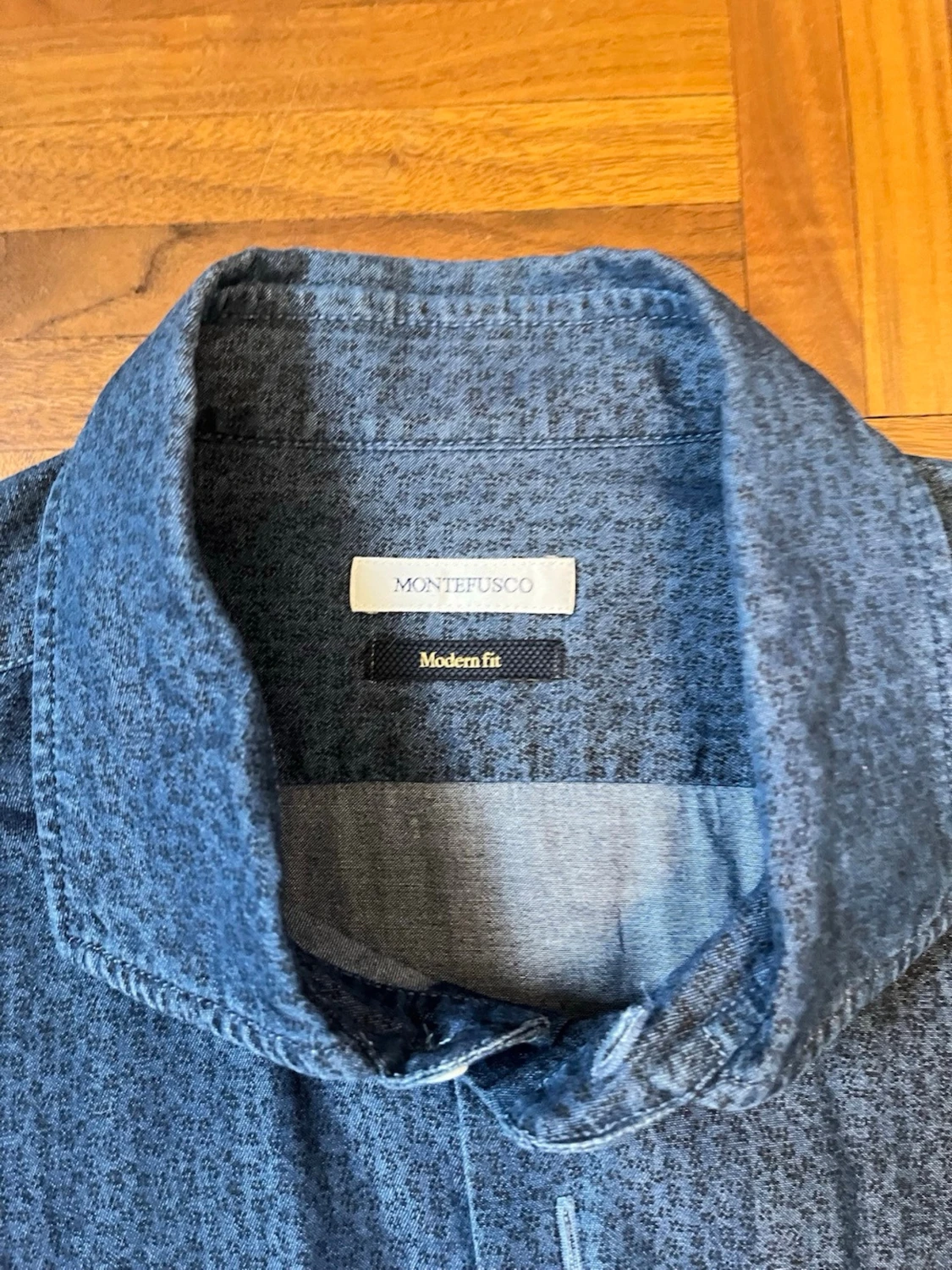 Blå skjorta från Montefusco - 1