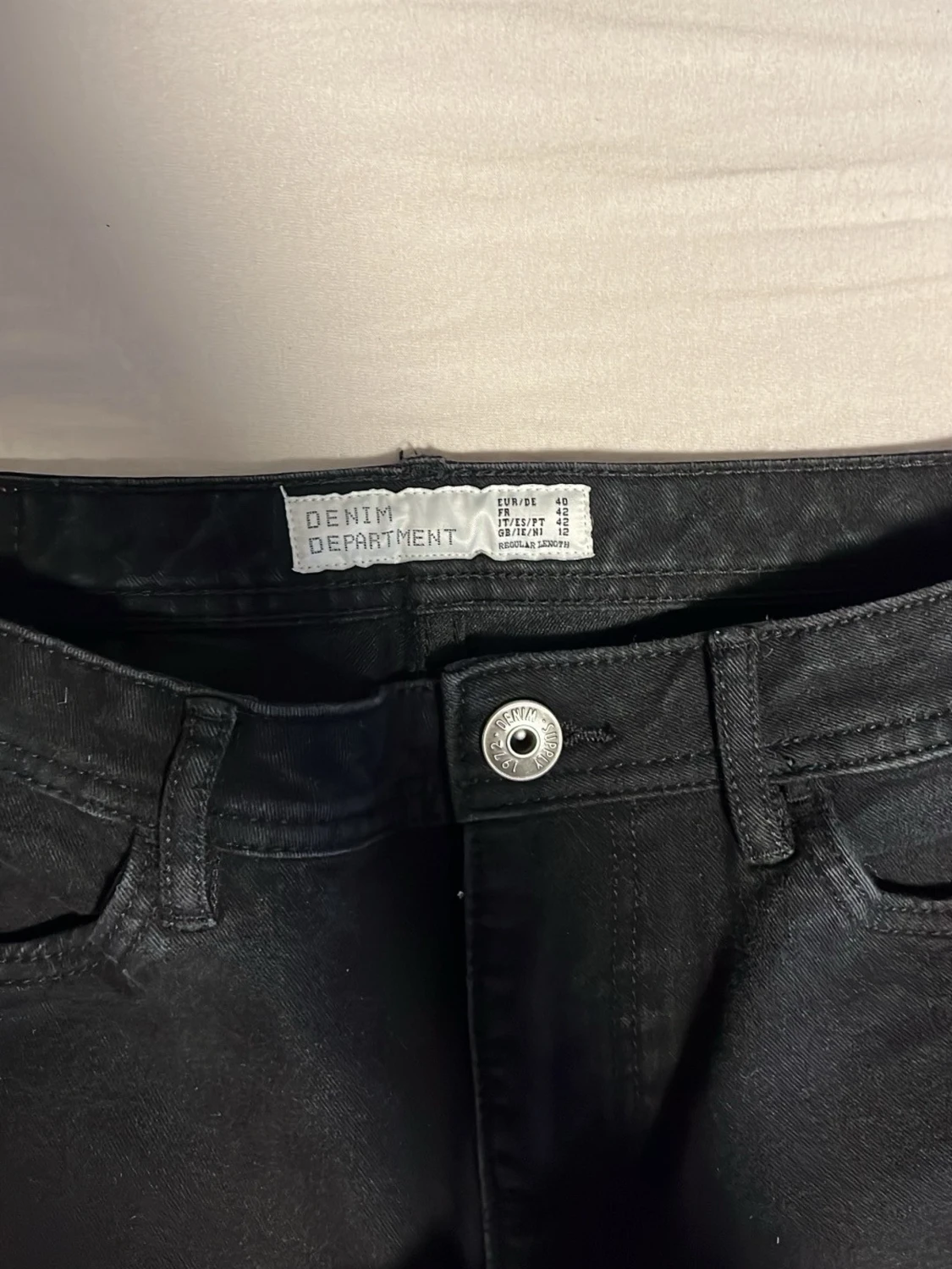 Svarta skinny jeans från Denim Department - 2