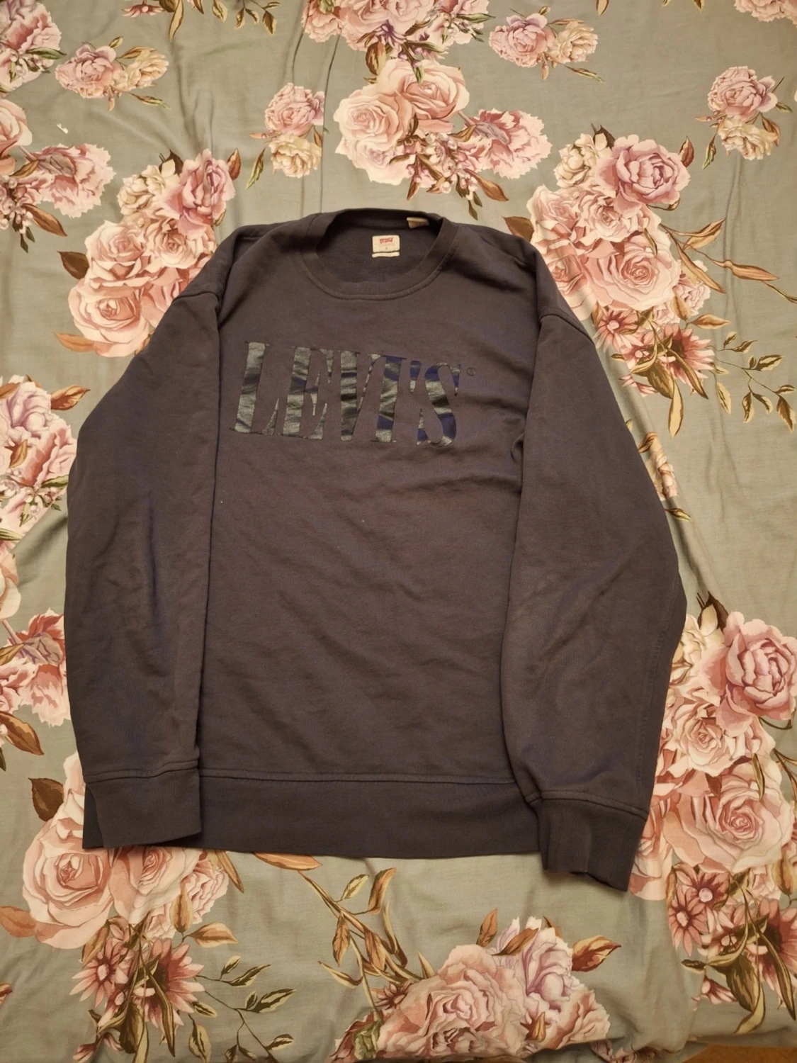 Mörkgrå sweatshirt från Levi's - 1