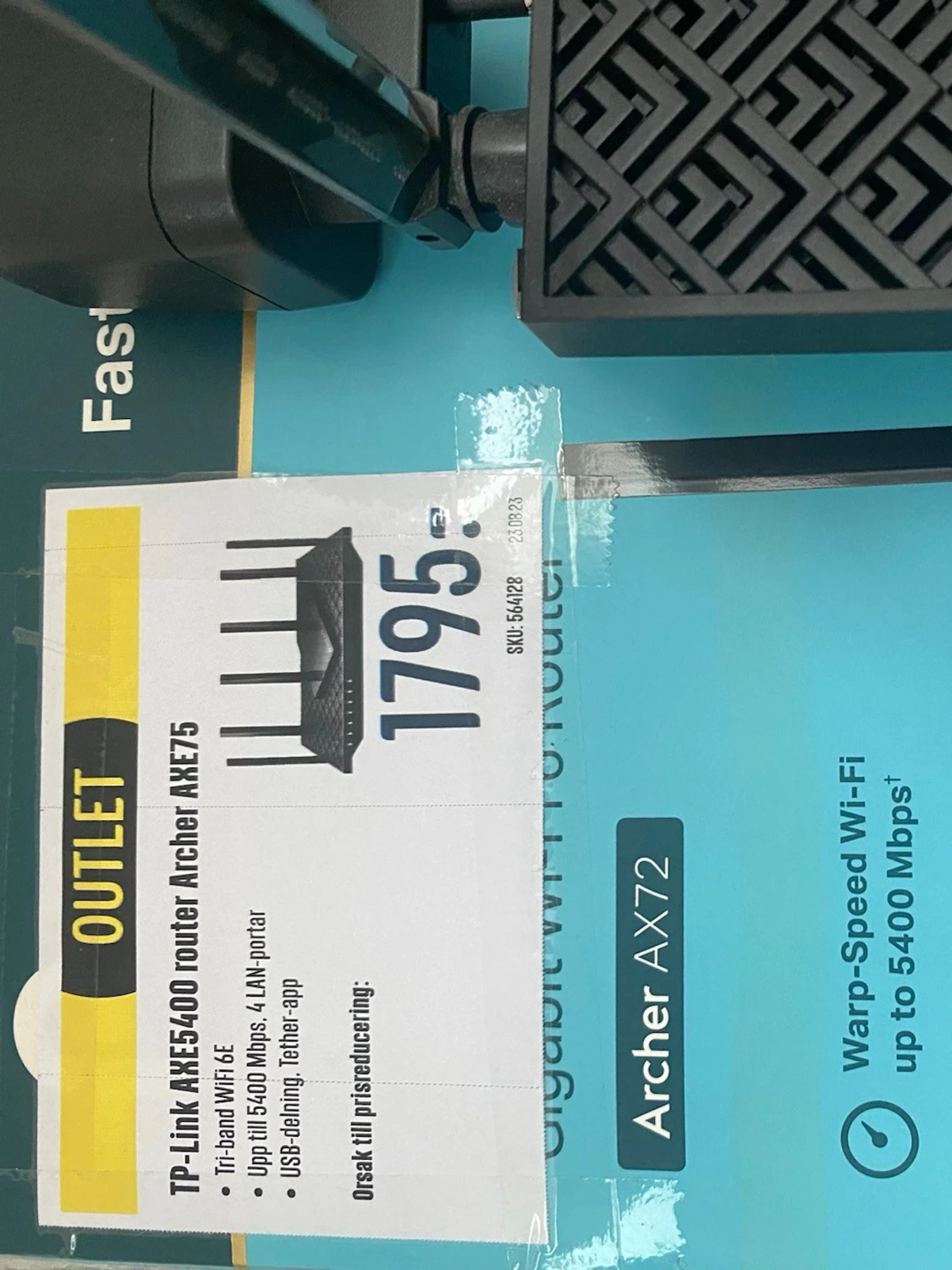 TP-Link Archer AX72 WiFi 6 Router - 4