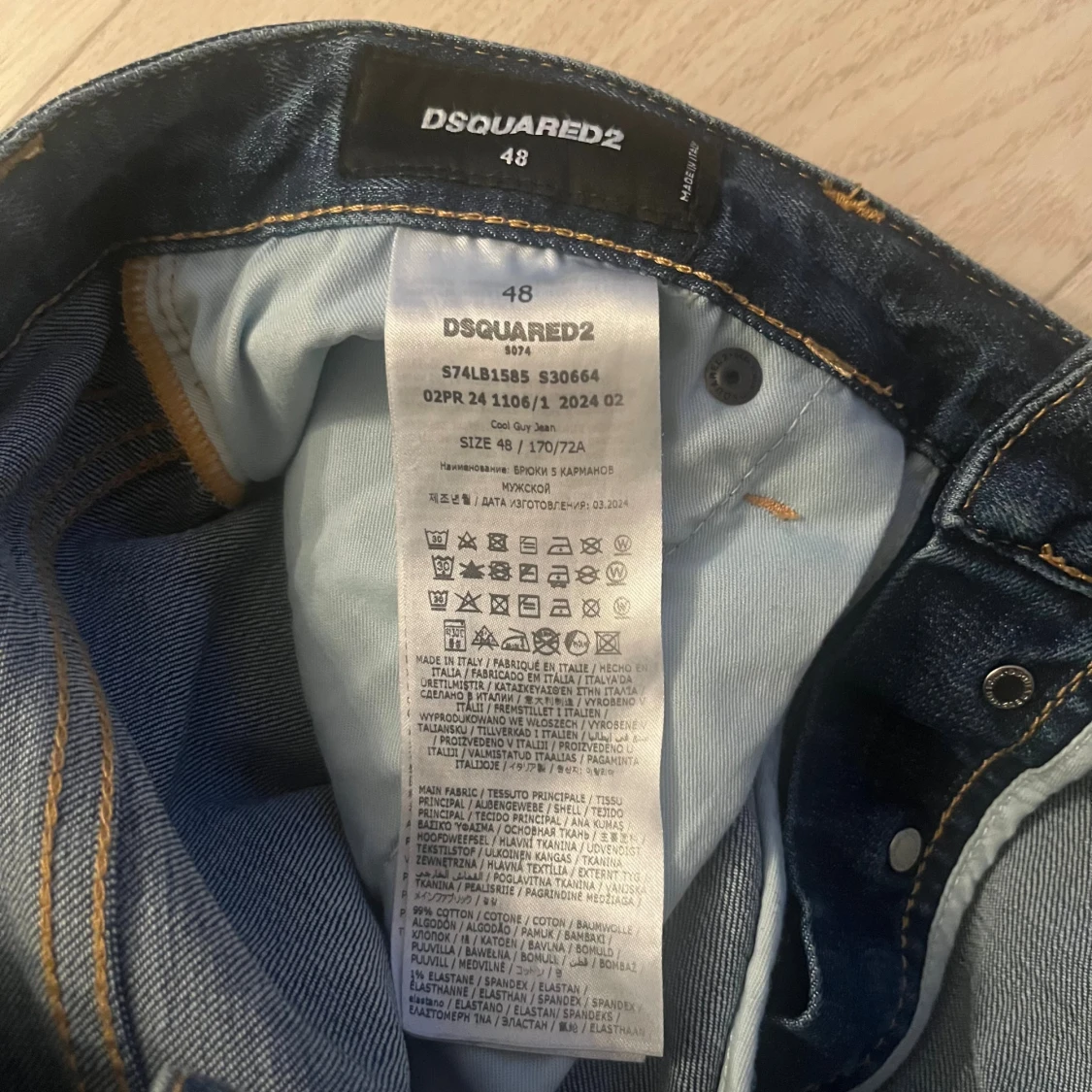 Blå Äkta jeans från Dsquared2 - 4