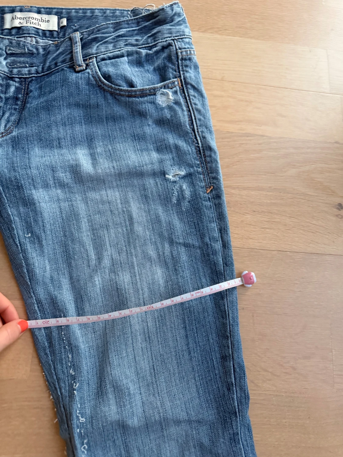 Blå bootcut jeans Abercrombie & Fitch - 2