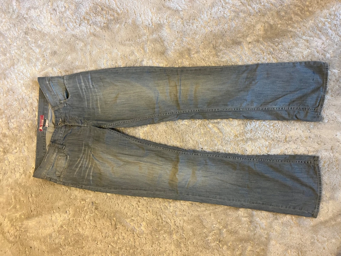 Levis 517 ljusblå bootcut jeans - 4