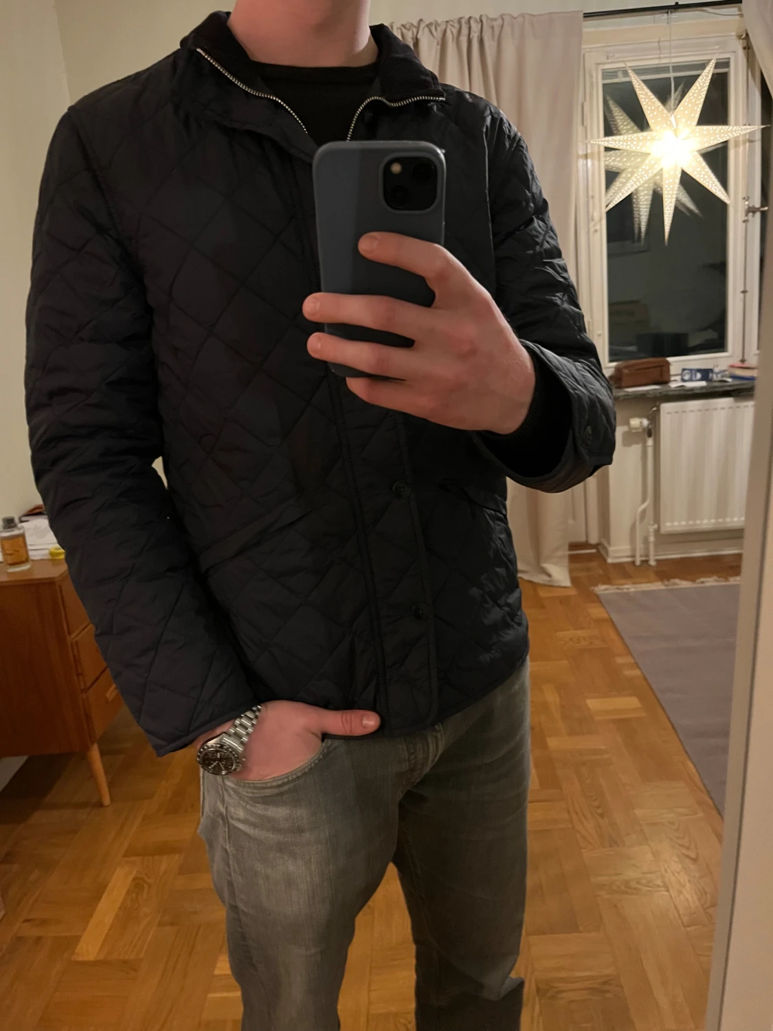 Mörkblå jacka These Glory Days  - 1