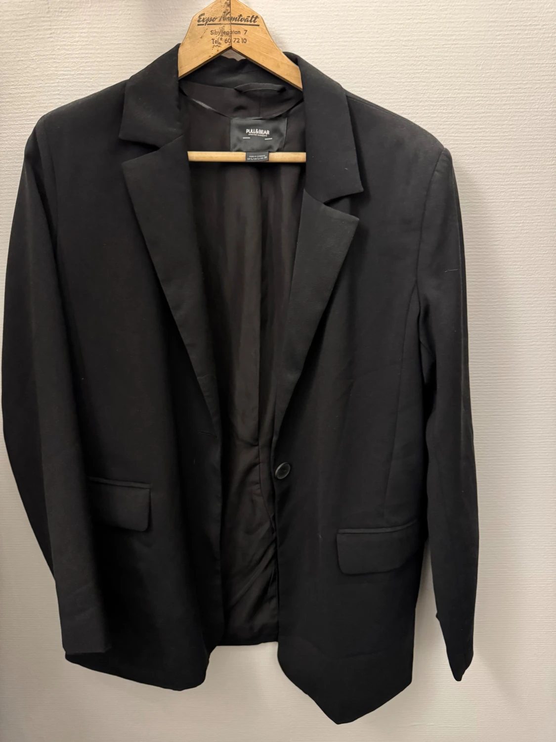 Svart kavaj från Pull&Bear