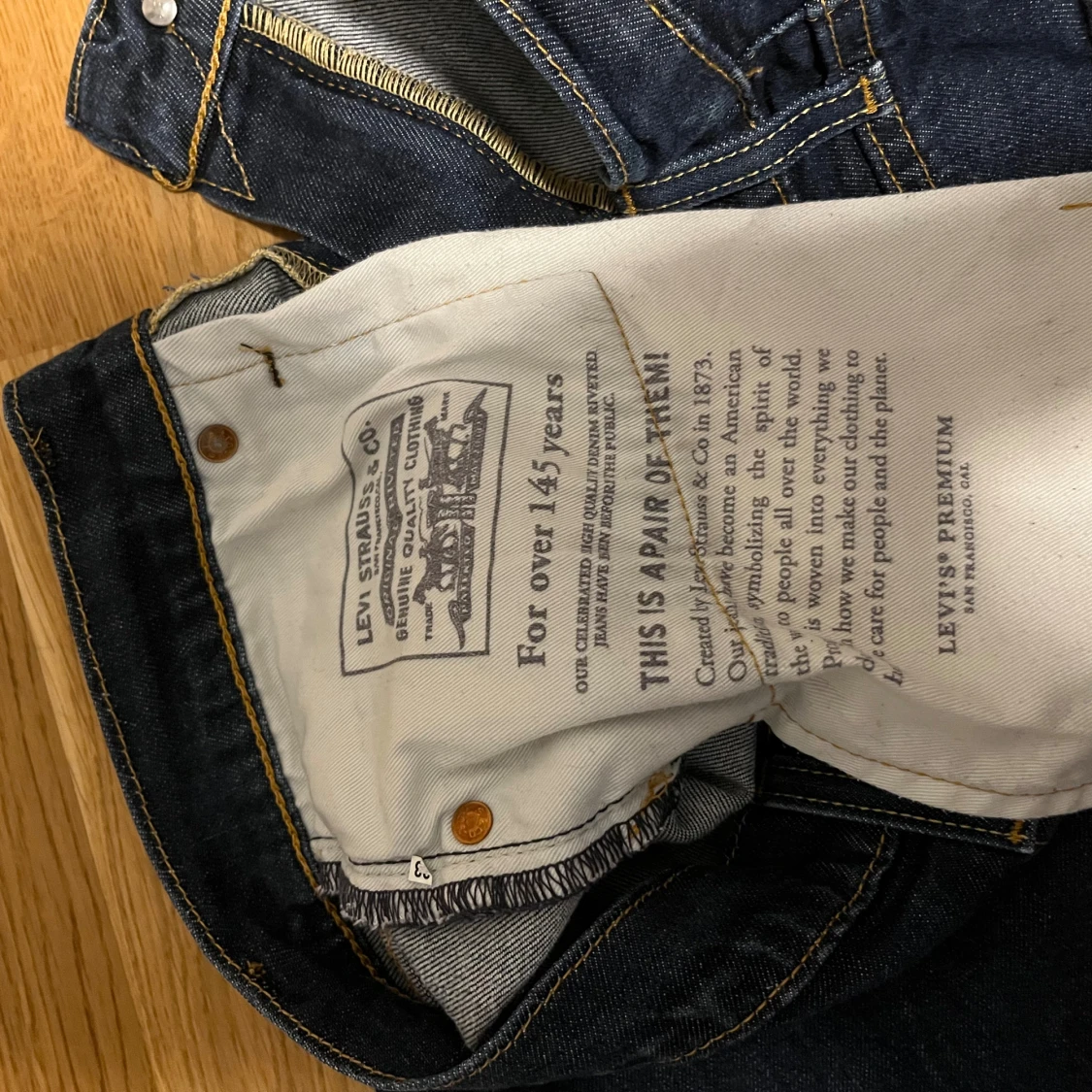 Levi's 512 mörkblå jeans W29 L30 - 4