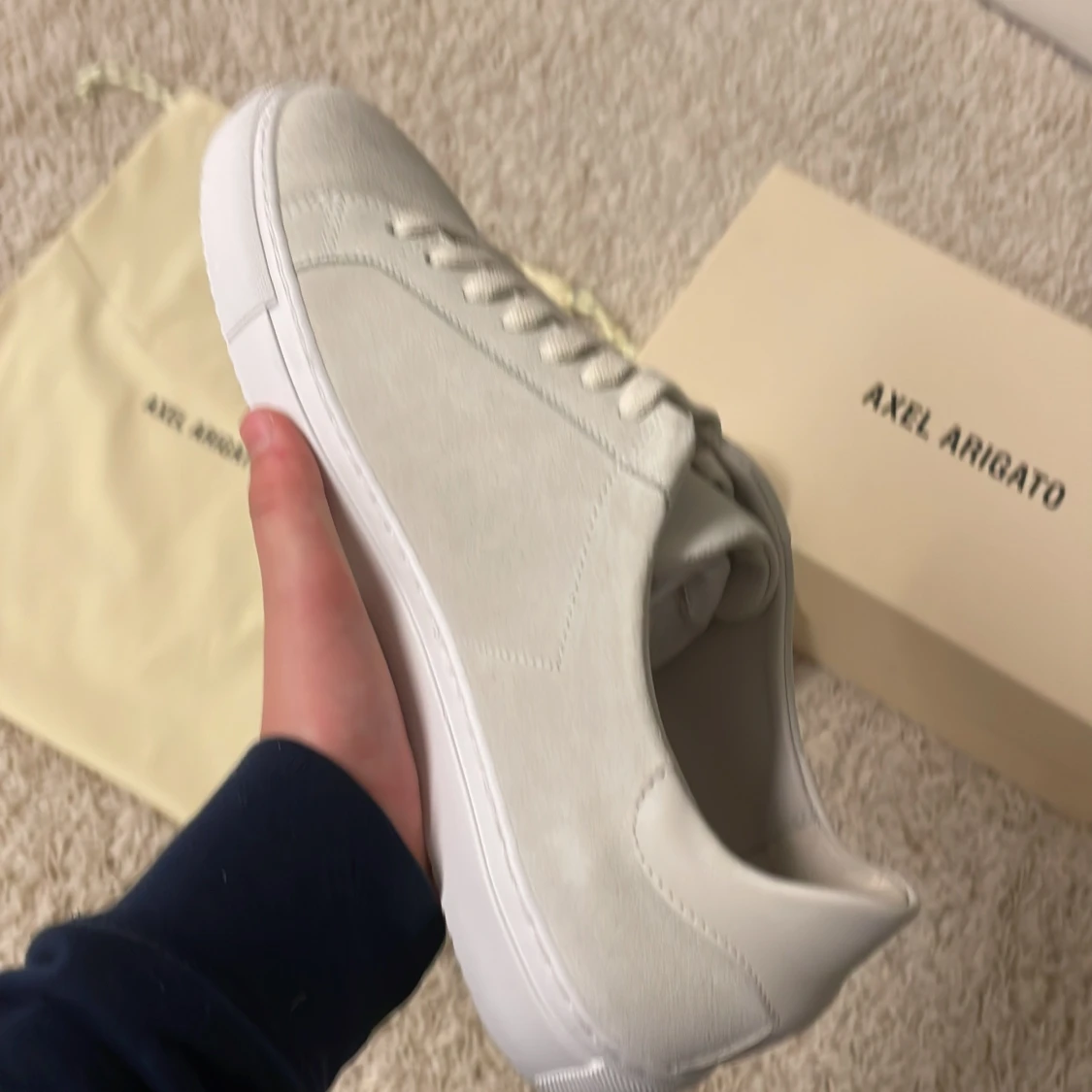 HELT NYA! (Oanvända) Beige sneakers från Axel Arigato - 2