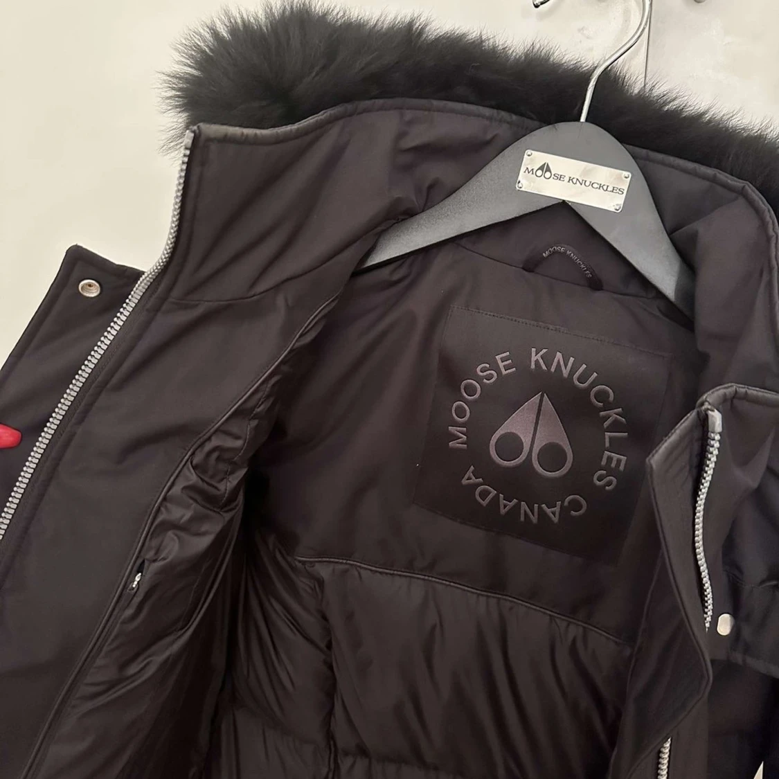 Svart jacka Moose Knuckles - 4