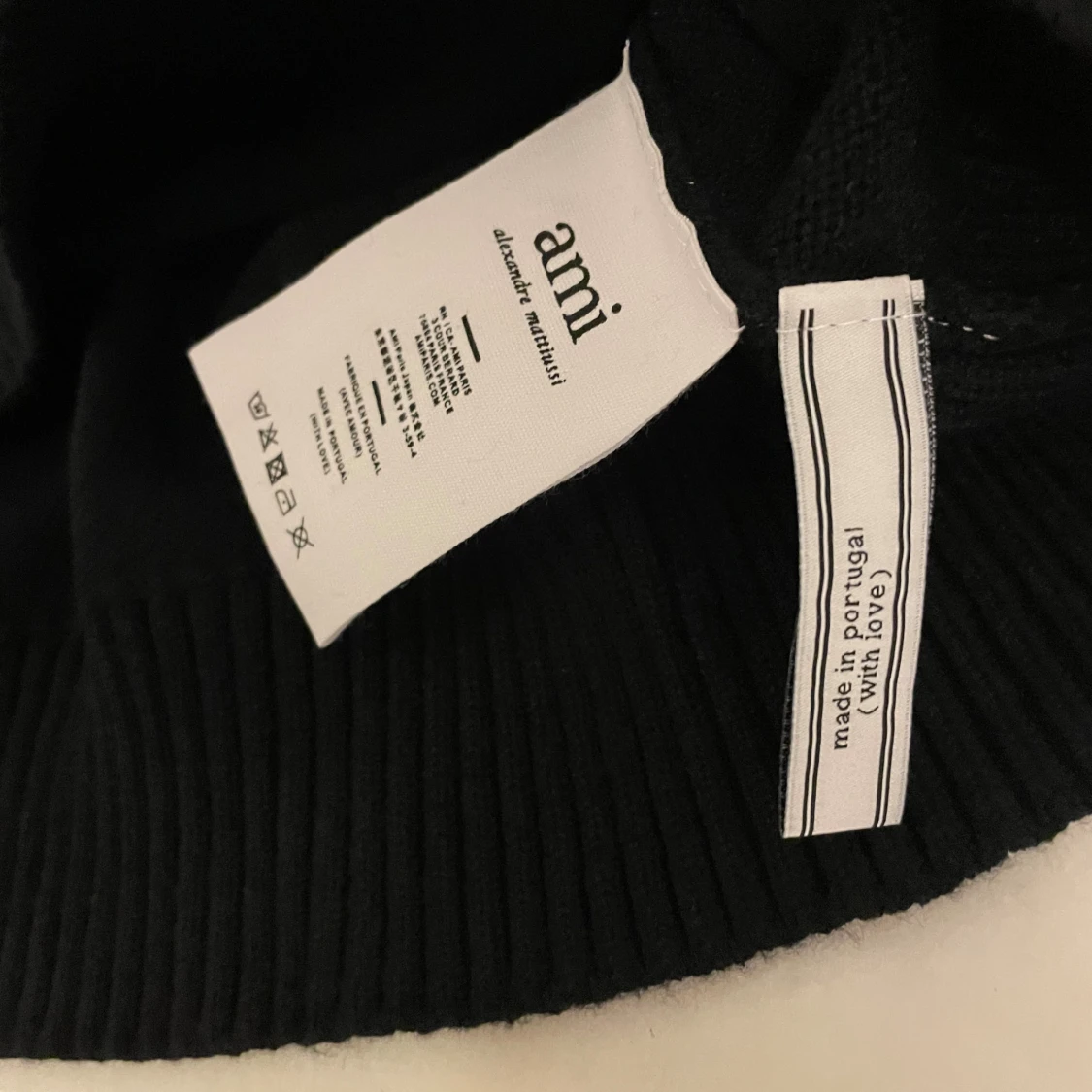 Svart AMI PARIS tröja - 4